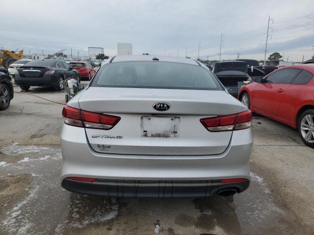 KNAGT4L37H5155952 - 2017 KIA OPTIMA LX SILVER photo 6