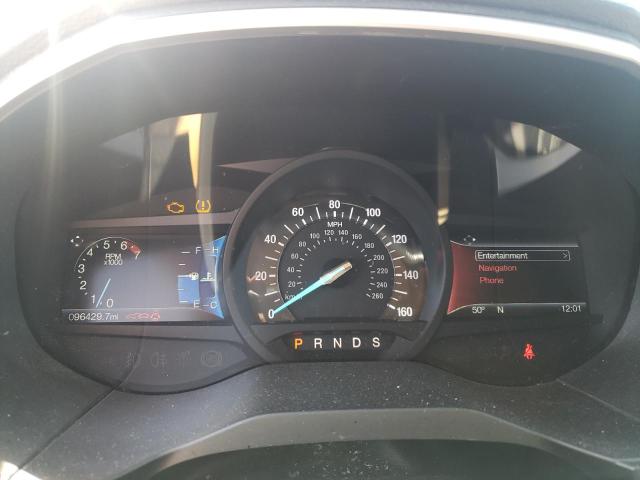 2FMPK3J83GBC62839 - 2016 FORD EDGE SEL ბურგუნდია ფოტო 9