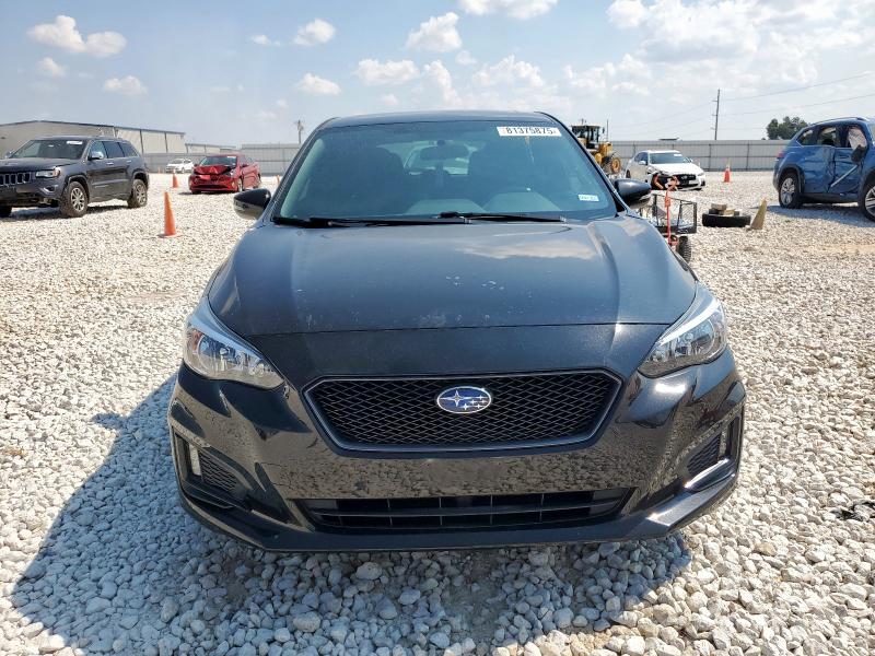 4S3GTAM6XK3736469 - 2019 SUBARU IMPREZA SPORT შავი ფოტო 5
