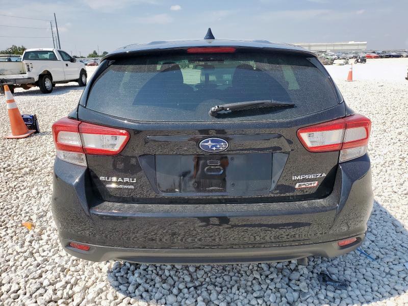 4S3GTAM6XK3736469 - 2019 SUBARU IMPREZA SPORT შავი ფოტო 6