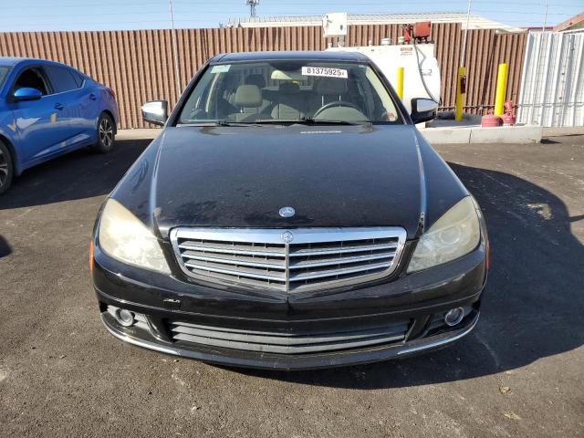WDDGF81X99F220129 - 2009 MERCEDES-BENZ C 300 4MATIC BLACK photo 5