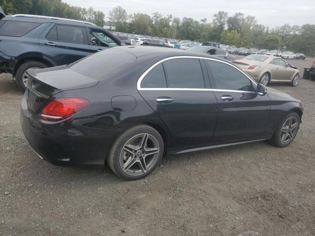 55SWF8EB9KU291375 - 2019 MERCEDES-BENZ C 300 4MATIC BLACK photo 3