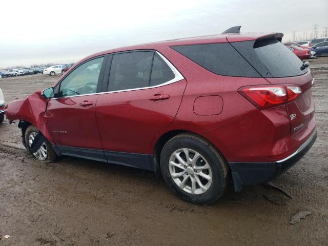 3GNAXJEV2JL353667 - 2018 CHEVROLET EQUINOX LT RED photo 2