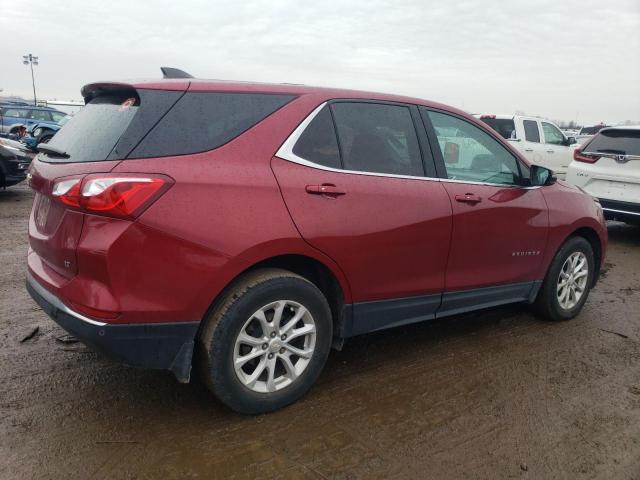 3GNAXJEV2JL353667 - 2018 CHEVROLET EQUINOX LT RED photo 3