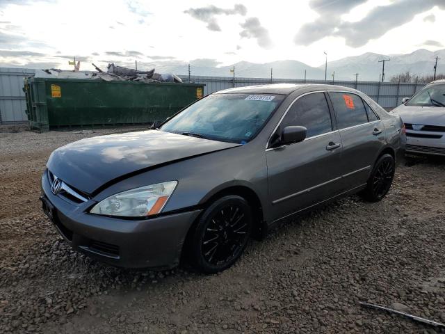 1HGCM66596A023160 - 2006 HONDA ACCORD EX GRAY photo 1