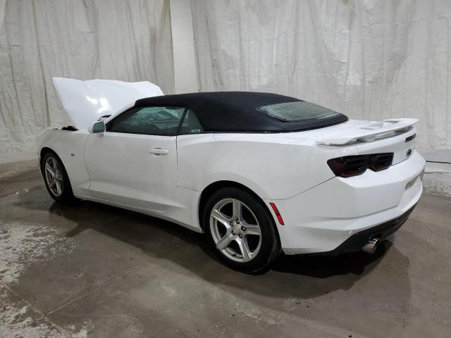 1G1FB3DS9K0133434 - 2019 CHEVROLET CAMARO LS WHITE photo 2