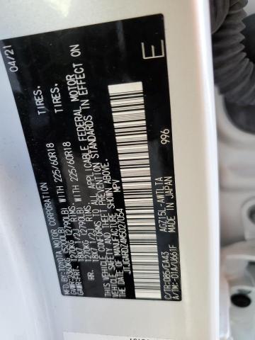 JTJGARDZ4M5027054 - 2021 LEXUS NX 300 BASE Ağ foto 13