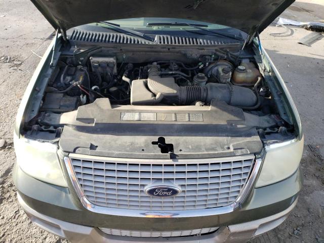 1FMFU18L63LA71270 - 2003 FORD EXPEDITION EDDIE BAUER GREEN photo 12