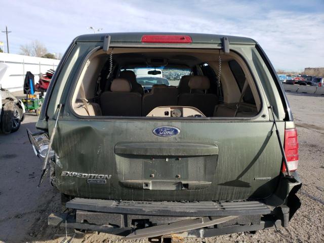 1FMFU18L63LA71270 - 2003 FORD EXPEDITION EDDIE BAUER GREEN photo 6