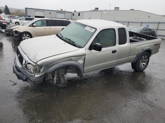5TESN92N74Z335186 - 2004 TOYOTA TACOMA XTRACAB PRERUNNER ვერცხლისფერი ფოტო 1