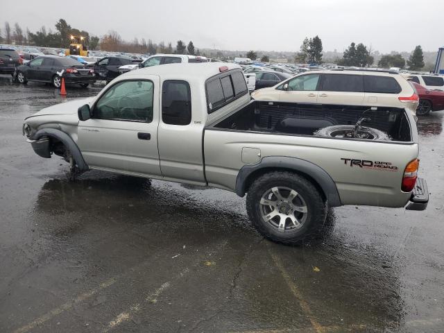 5TESN92N74Z335186 - 2004 TOYOTA TACOMA XTRACAB PRERUNNER ვერცხლისფერი ფოტო 2