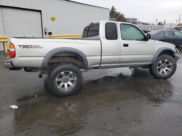 5TESN92N74Z335186 - 2004 TOYOTA TACOMA XTRACAB PRERUNNER ვერცხლისფერი ფოტო 3