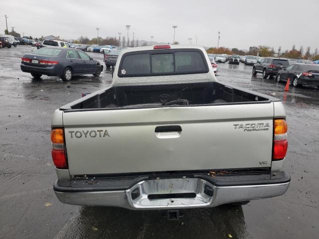 5TESN92N74Z335186 - 2004 TOYOTA TACOMA XTRACAB PRERUNNER ვერცხლისფერი ფოტო 6