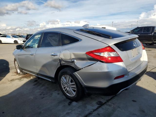 5J6TF3H55FL000445 - 2015 HONDA CROSSTOUR EXL SILVER photo 2