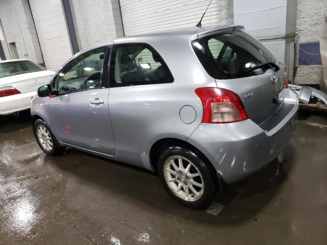 JTDJT923075029969 - 2007 TOYOTA YARIS SILVER photo 2