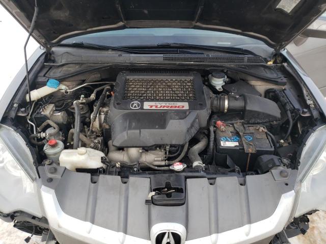 5J8TB18567A802667 - 2007 ACURA RDX TECHNOLOGY GRAY photo 12