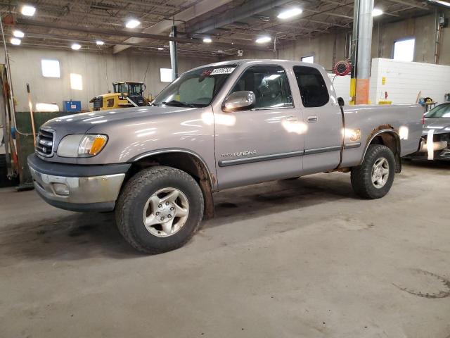 5TBBT4414YS001793 - 2000 TOYOTA TUNDRA ACCESS CAB ნაცრისფერი ფოტო 1
