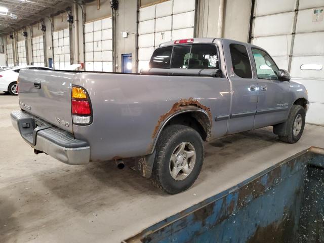 5TBBT4414YS001793 - 2000 TOYOTA TUNDRA ACCESS CAB ნაცრისფერი ფოტო 3
