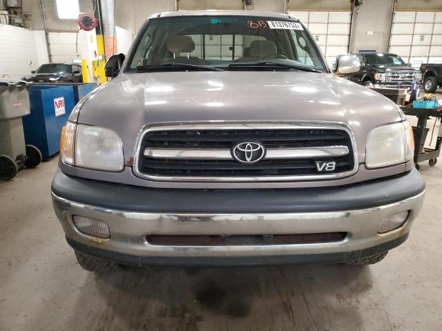 5TBBT4414YS001793 - 2000 TOYOTA TUNDRA ACCESS CAB GRAY photo 5