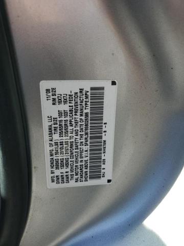 5FNRL38789B026586 - 2009 HONDA ODYSSEY EXL SILVER photo 13