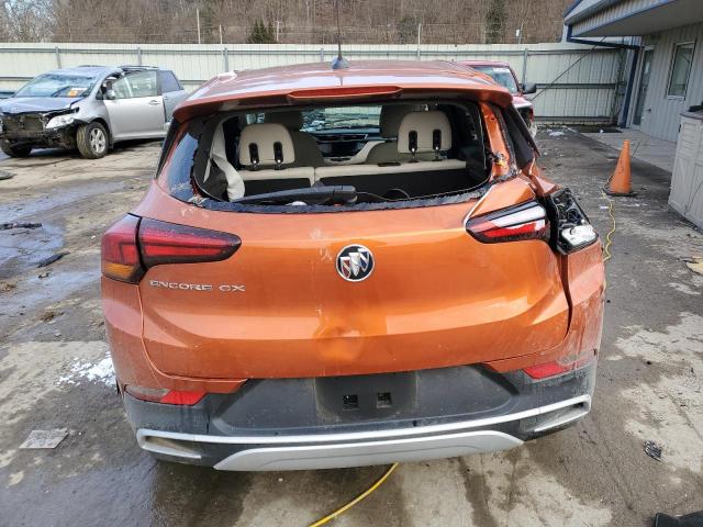 KL4MMBS29PB100400 - 2023 BUICK ENCORE GX PREFERRED ORANGE photo 6