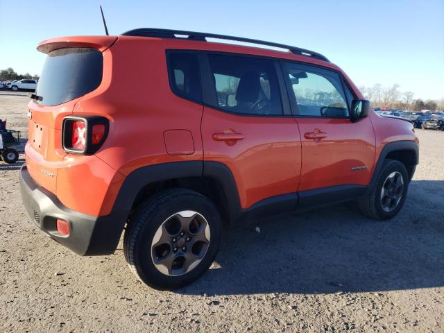 ZACCJBAB1JPH16214 - 2018 JEEP RENEGADE SPORT ORANGE photo 3