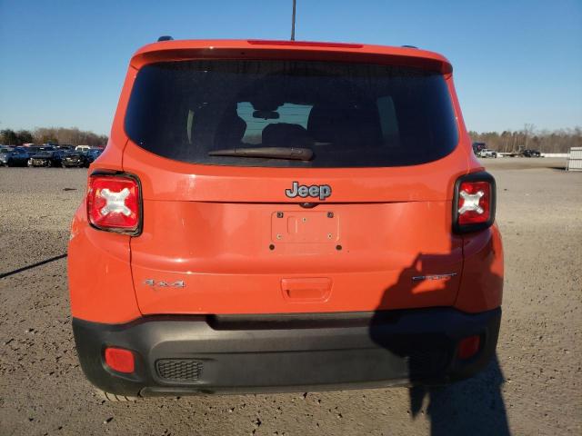 ZACCJBAB1JPH16214 - 2018 JEEP RENEGADE SPORT ORANGE photo 6