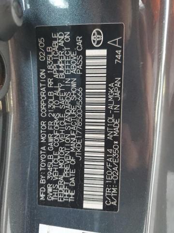 JTKDE177850045666 - 2005 TOYOTA SCION TC 灰色 照片 14