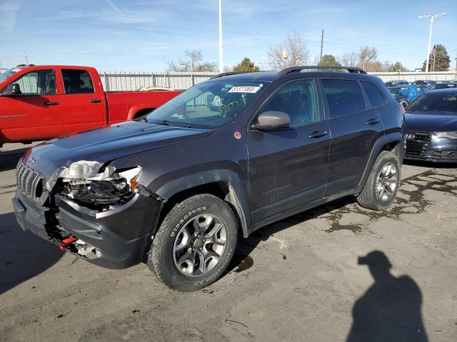 1C4PJMBX9KD472982 - 2019 JEEP CHEROKEE TRAILHAWK GRAY photo 1