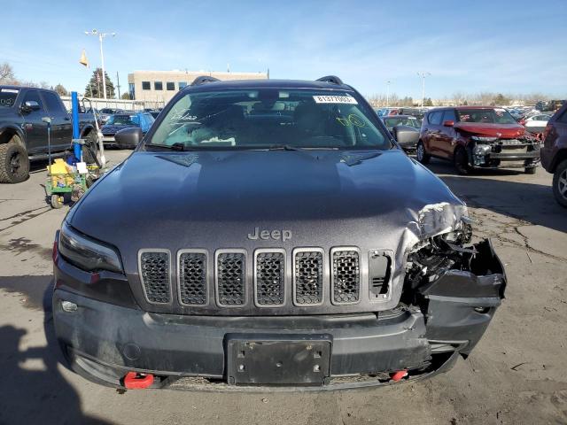 1C4PJMBX9KD472982 - 2019 JEEP CHEROKEE TRAILHAWK GRAY photo 5