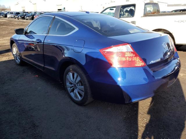 1HGCS1B88AA002009 - 2010 HONDA ACCORD EXL BLUE photo 2