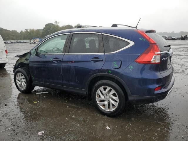 2HKRM4H74GH717955 - 2016 HONDA CR-V EXL BLUE photo 2