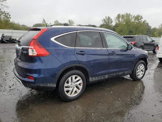 2HKRM4H74GH717955 - 2016 HONDA CR-V EXL BLUE photo 3