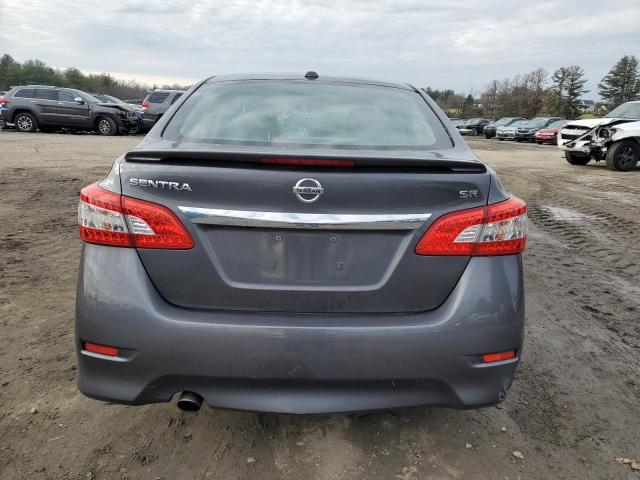 3N1AB7AP5FY293415 - 2015 NISSAN SENTRA S GRAY photo 6