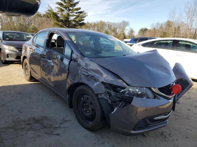 19XFB2F82FE239241 - 2015 HONDA CIVIC EX GRAY photo 4