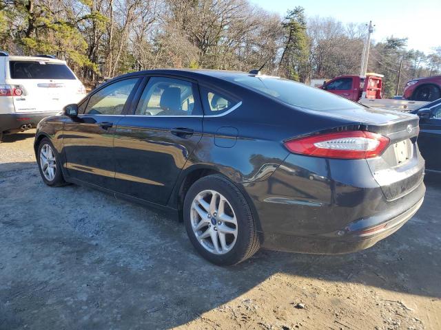 3FA6P0H73ER371044 - 2014 FORD FUSION SE BLACK photo 2