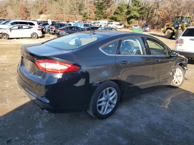 3FA6P0H73ER371044 - 2014 FORD FUSION SE BLACK photo 3