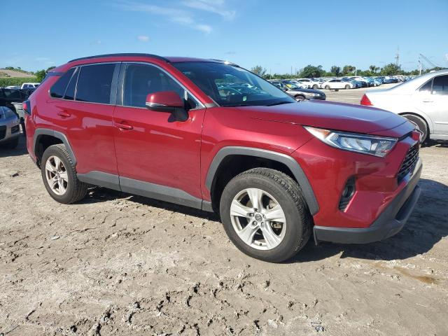 2T3W1RFV1LC042676 - 2020 TOYOTA RAV4 XLE 红色 照片 4