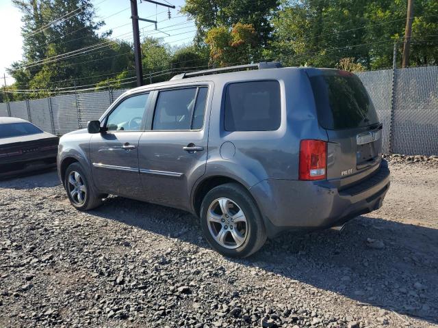5FNYF4H53EB012886 - 2014 HONDA PILOT EXL GRAY photo 2