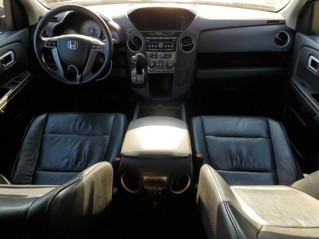 5FNYF4H53EB012886 - 2014 HONDA PILOT EXL GRAY photo 8