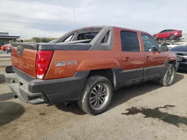 3GNEC12T84G257457 - 2004 CHEVROLET AVALANCHE C1500 ORANGE photo 3