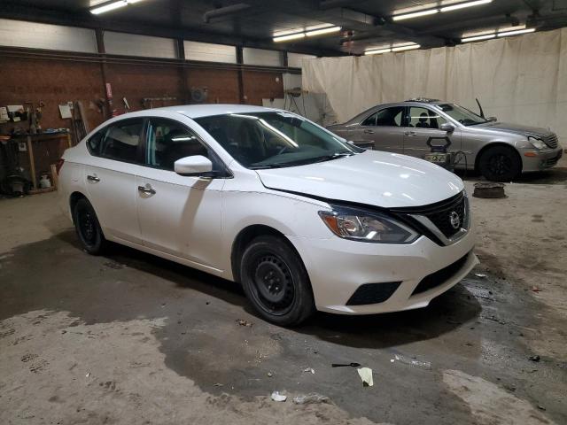 3N1AB7AP7HY348966 - 2017 NISSAN SENTRA S WHITE photo 4