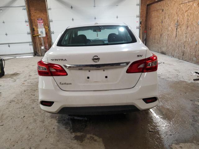 3N1AB7AP7HY348966 - 2017 NISSAN SENTRA S WHITE photo 6