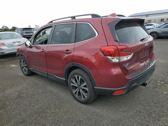 JF2SKAUCXLH509520 - 2020 SUBARU FORESTER LIMITED RED photo 2