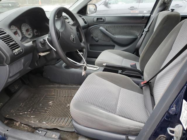 2HGES16374H929340 - 2004 HONDA CIVIC DX VP BLUE photo 7