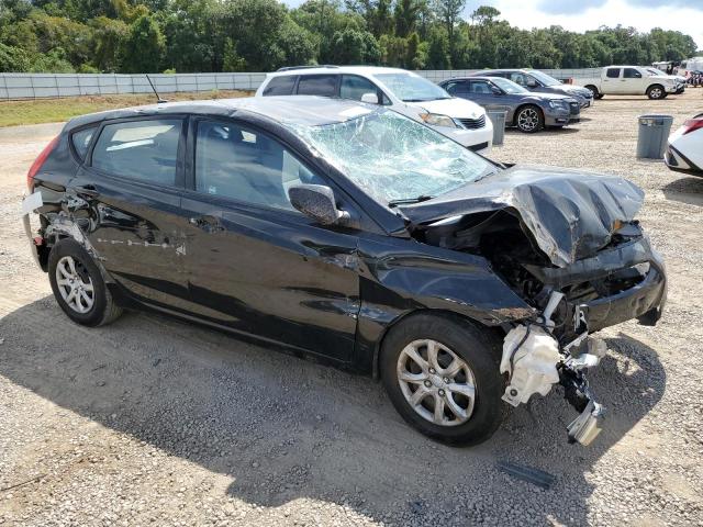 KMHCT5AE7DU059858 - 2013 HYUNDAI ACCENT GLS BLACK photo 4