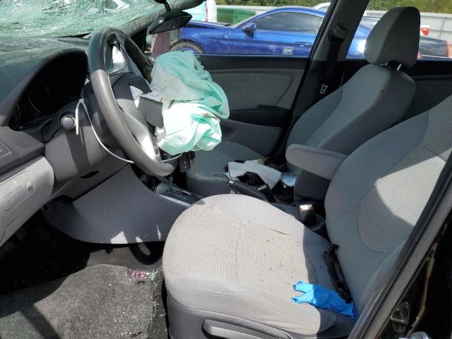 KMHCT5AE7DU059858 - 2013 HYUNDAI ACCENT GLS BLACK photo 7