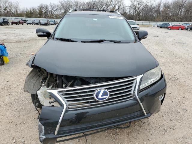 JTJZB1BA3D2411350 - 2013 LEXUS RX 450 BLACK photo 5