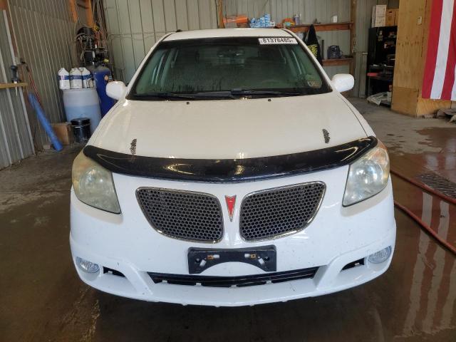 5Y2SL63845Z443064 - 2005 PONTIAC VIBE WHITE photo 5