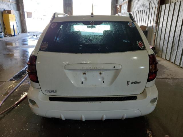 5Y2SL63845Z443064 - 2005 PONTIAC VIBE WHITE photo 6